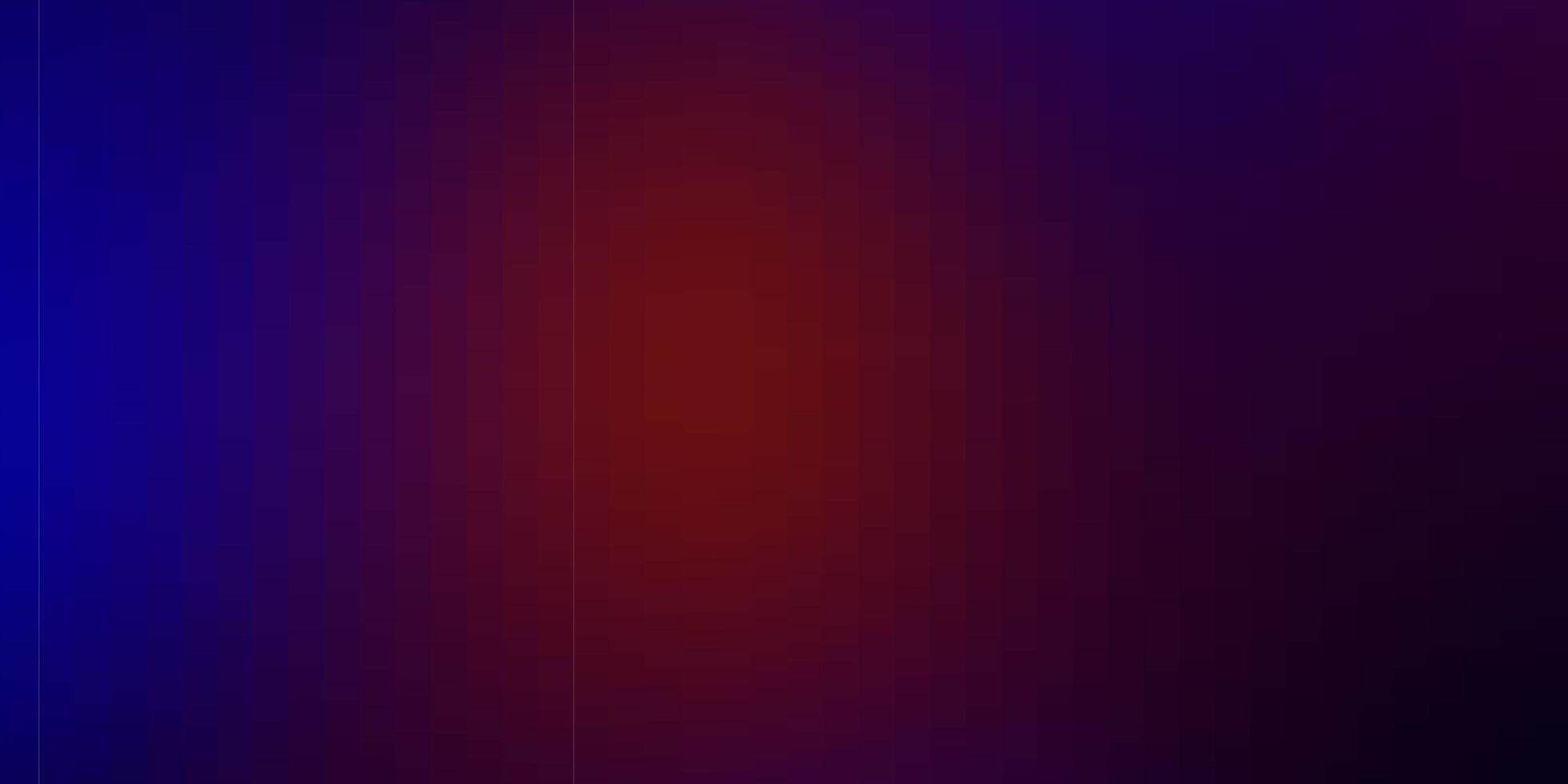 sfondo vettoriale blu scuro, rosso in stile poligonale.