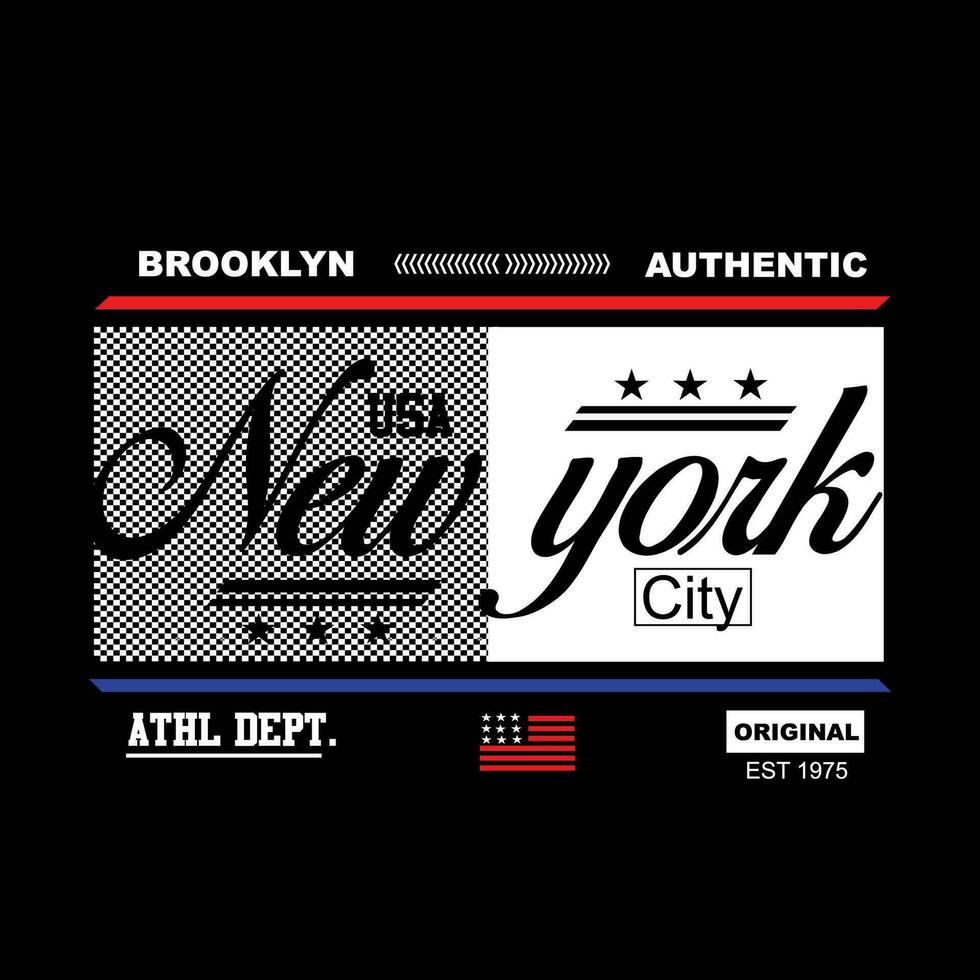 nuovo York città slogan tee grafico tipografia per Stampa t camicia, illustrazione, arte, stile vettore