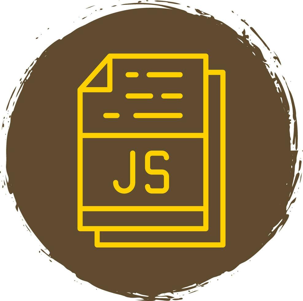 js file formato vettore icona design