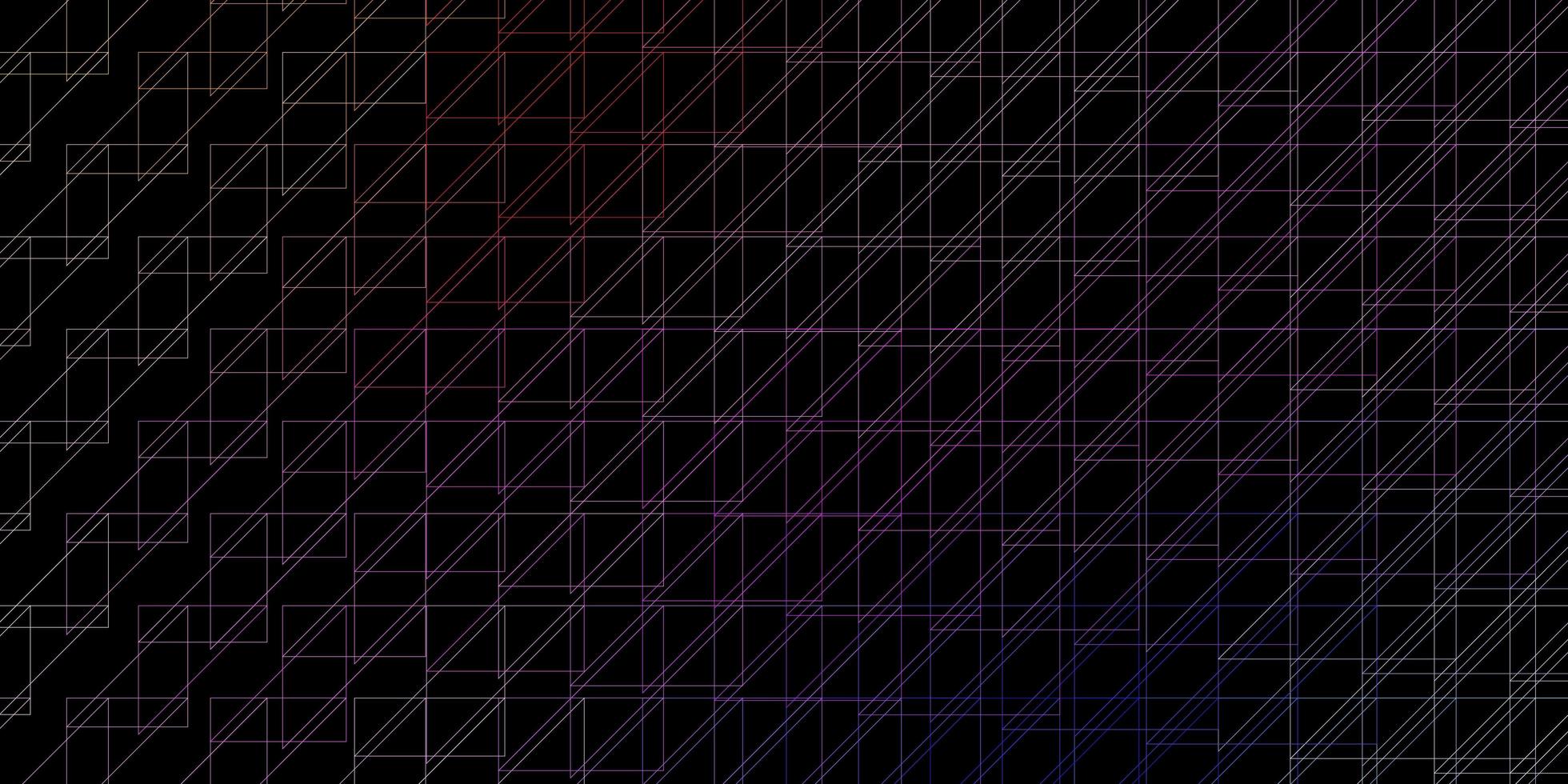 layout vettoriale multicolore scuro con linee.