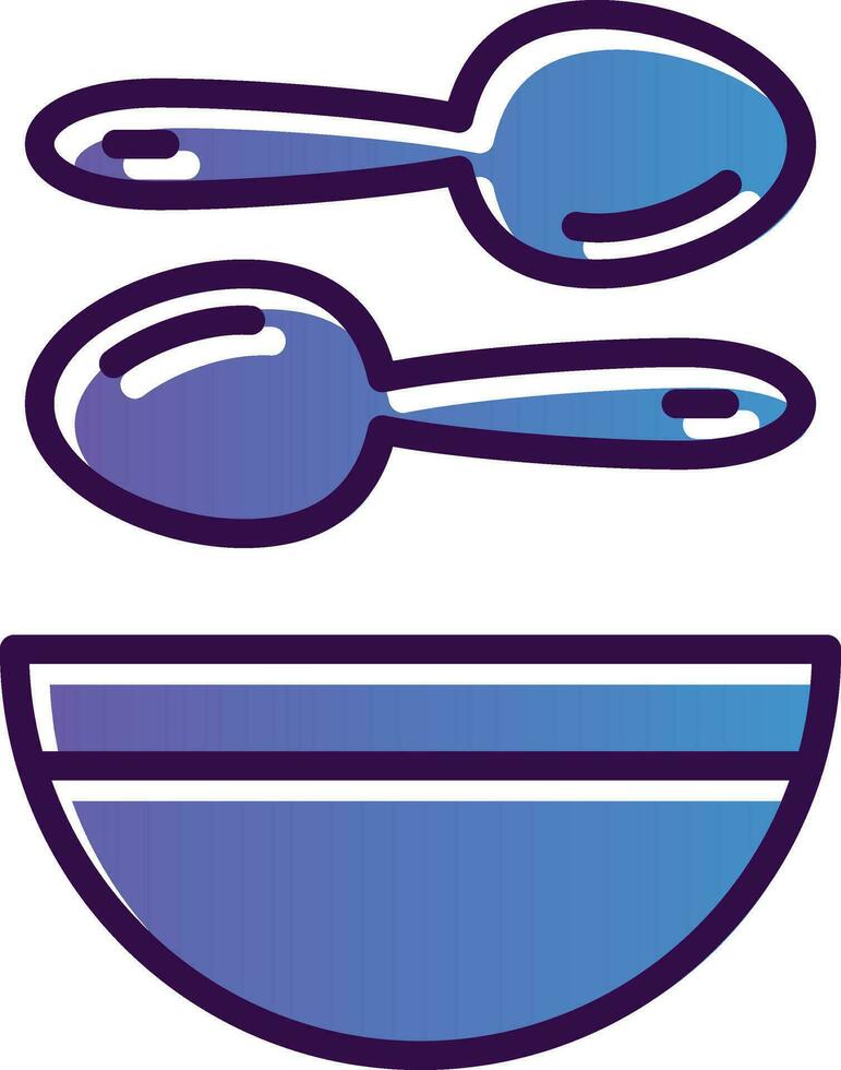 cucchiaio vettore icona design