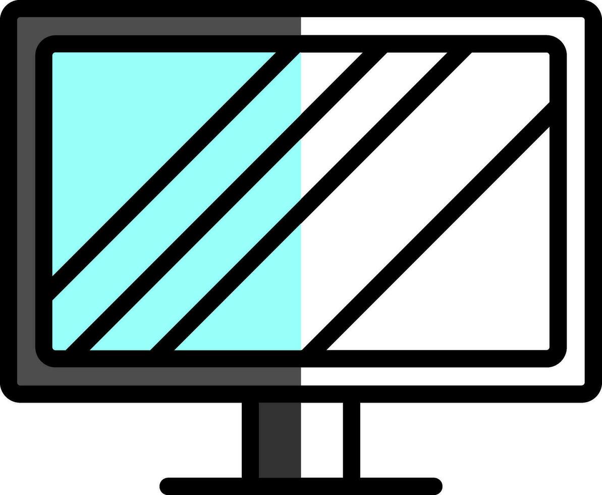 schermo vettore icona design