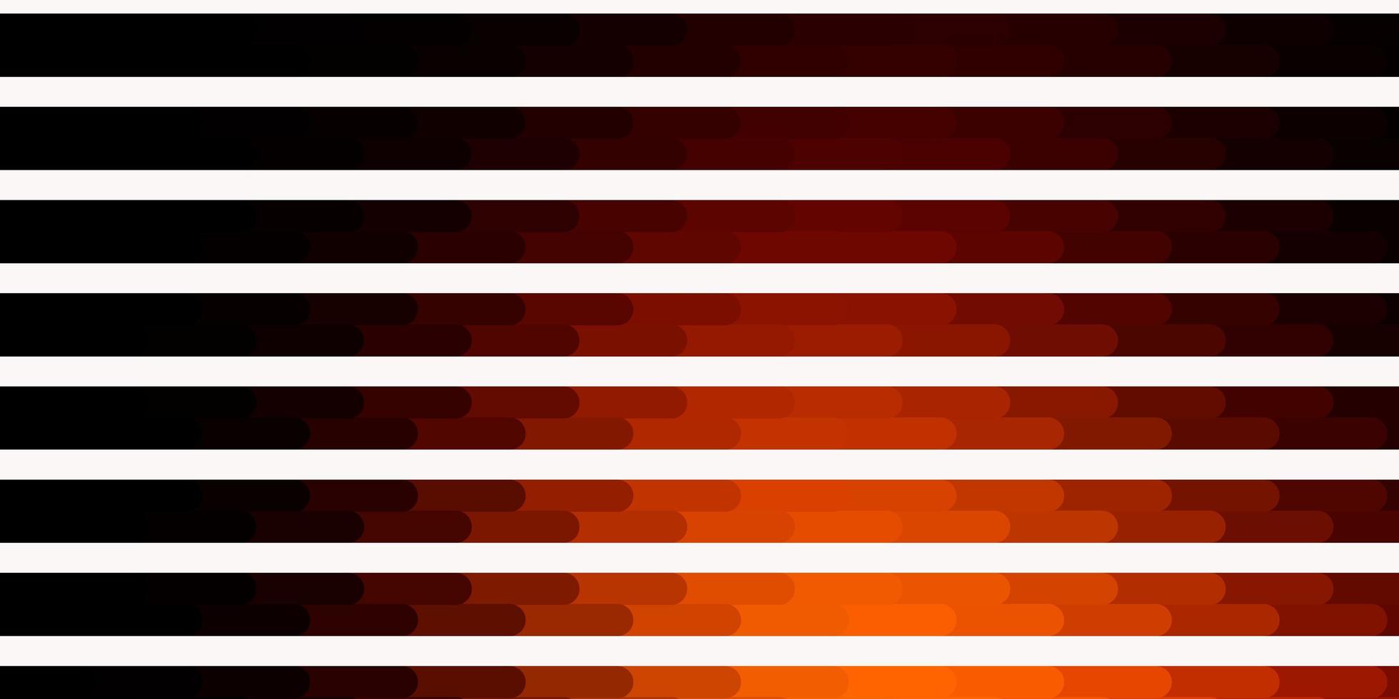 trama vettoriale arancione scuro con linee.