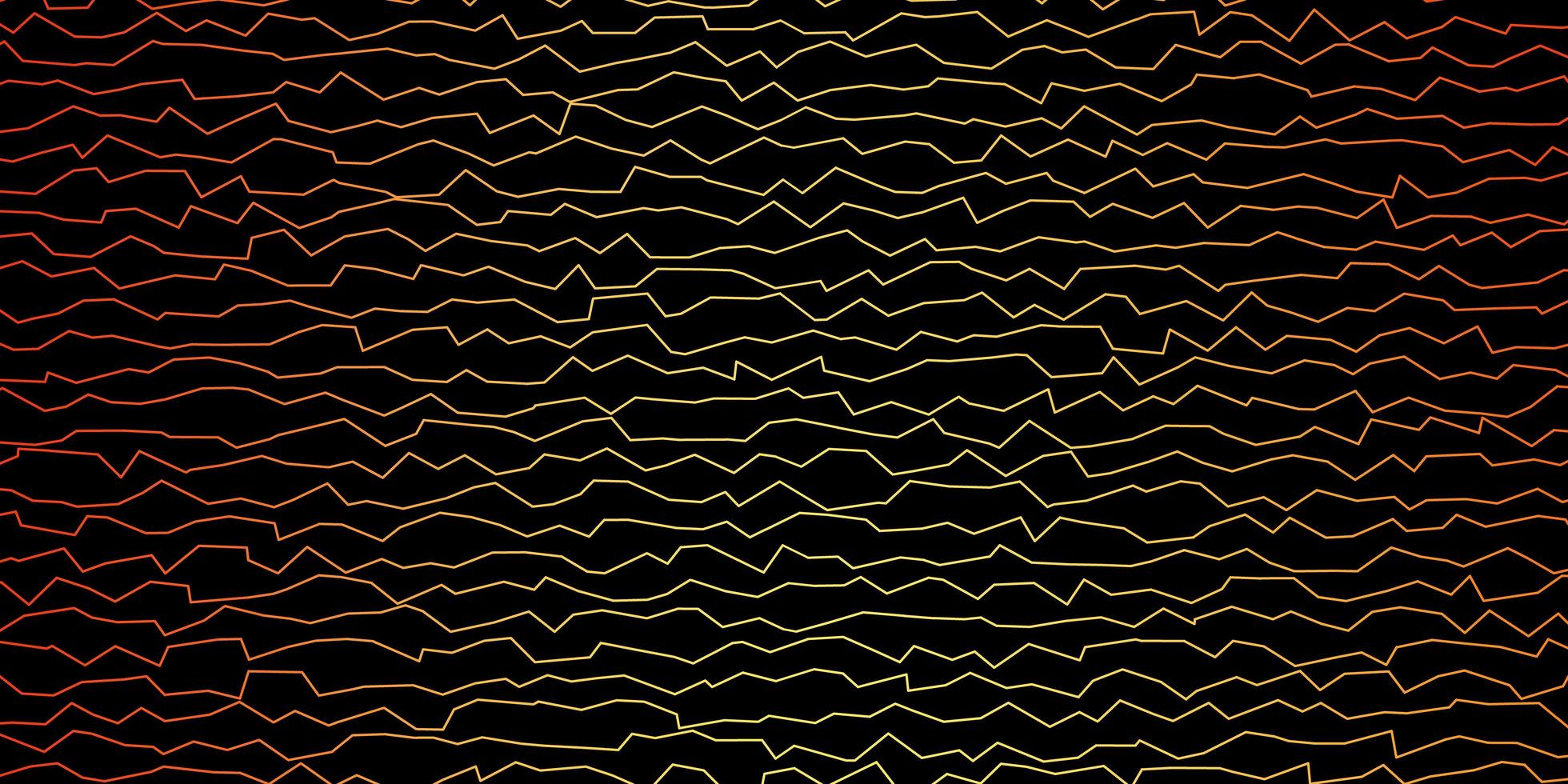 layout vettoriale arancione scuro con arco circolare.