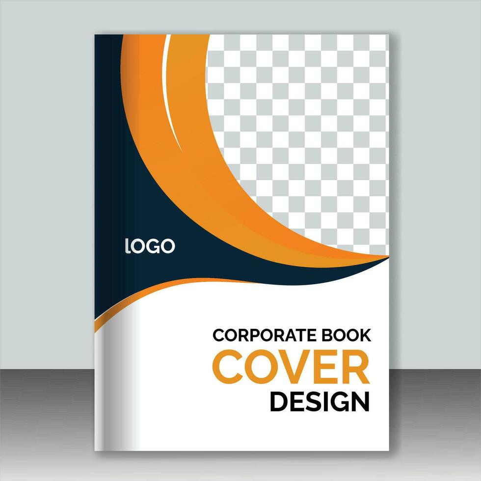 moderno libro copertina design vettore modello, impostato per attività commerciale e costruzione. bene per annuale rapporto, opuscolo disegno, portafoglio, sfondo a4 dimensione libro copertina modello e vettore eps cc.