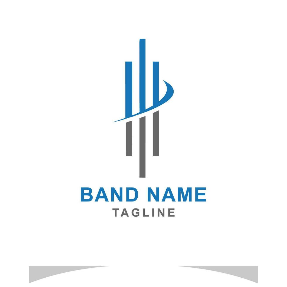 finanziario marketing investimento logo design vettore