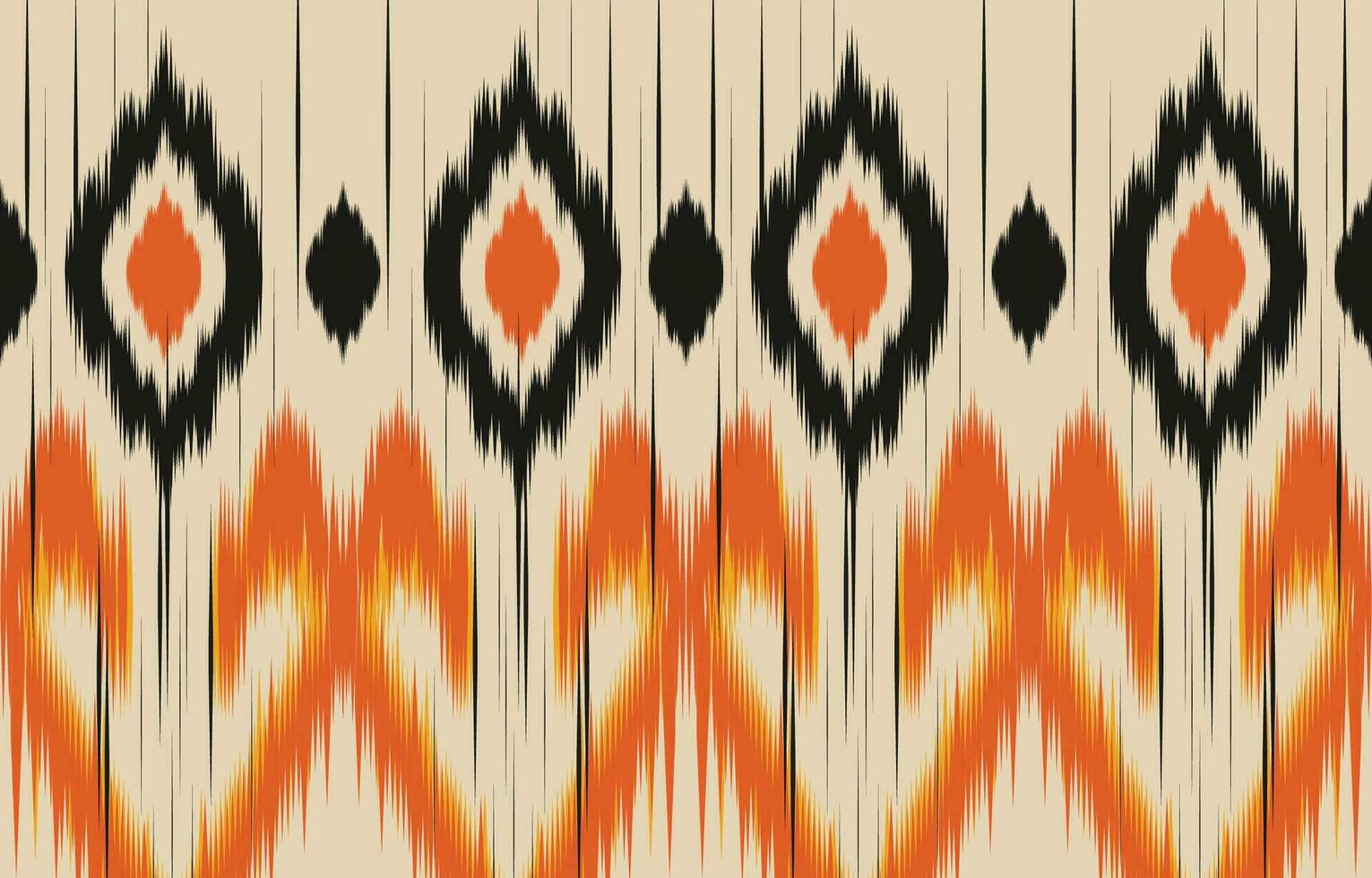 etnico astratto ikat arte. azteco ornamento Stampa. geometrico etnico modello senza soluzione di continuità colore orientale. design per sfondo ,tenda, tappeto, sfondo, vestiario, avvolgere, batik, vettore illustrazione.