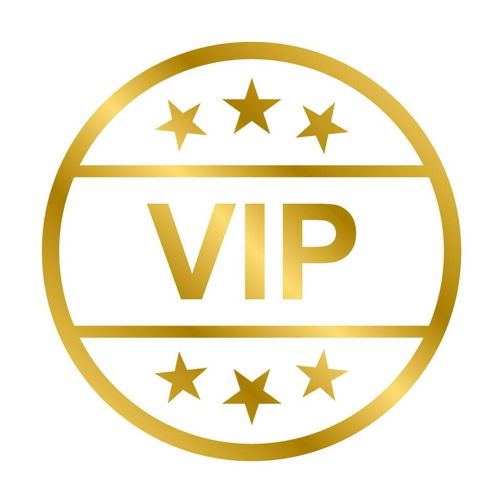 vip icona vettore per grafico disegno, logo, sito web, sociale media, mobile app, ui