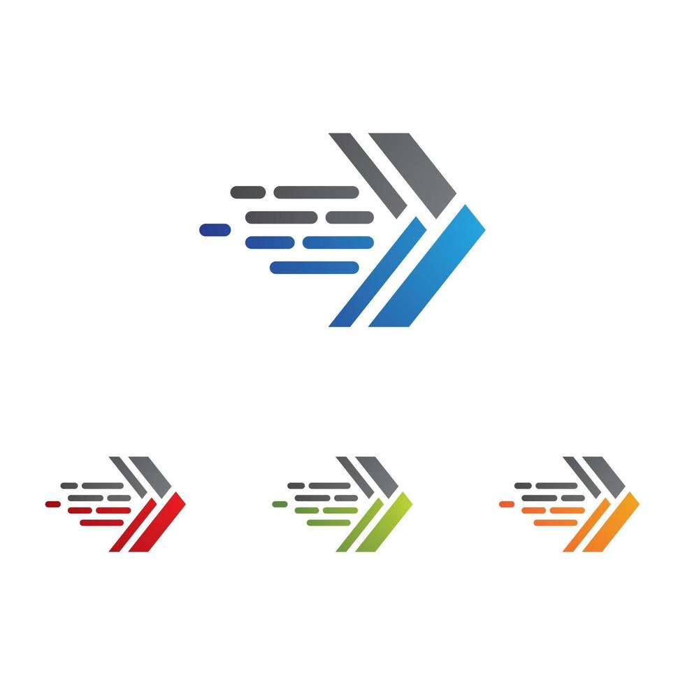 immagini del logo della freccia vettore