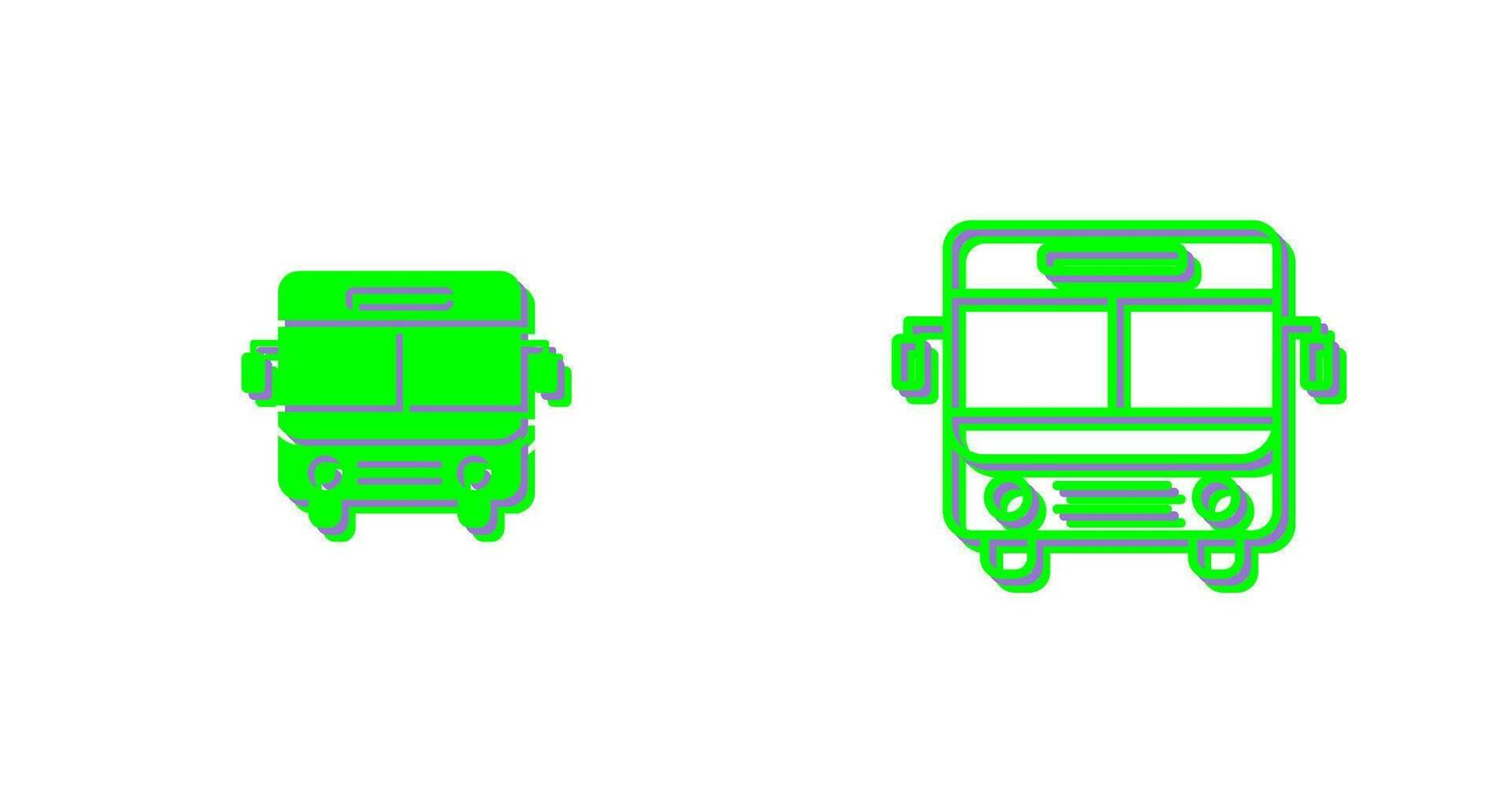 icona del vettore di autobus