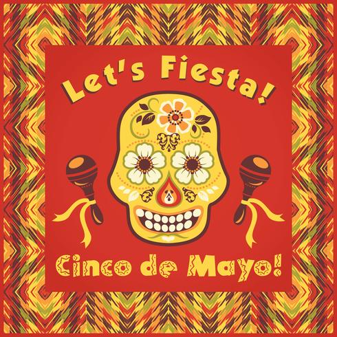 Cinco de Mayo. Illustrazione vettoriale