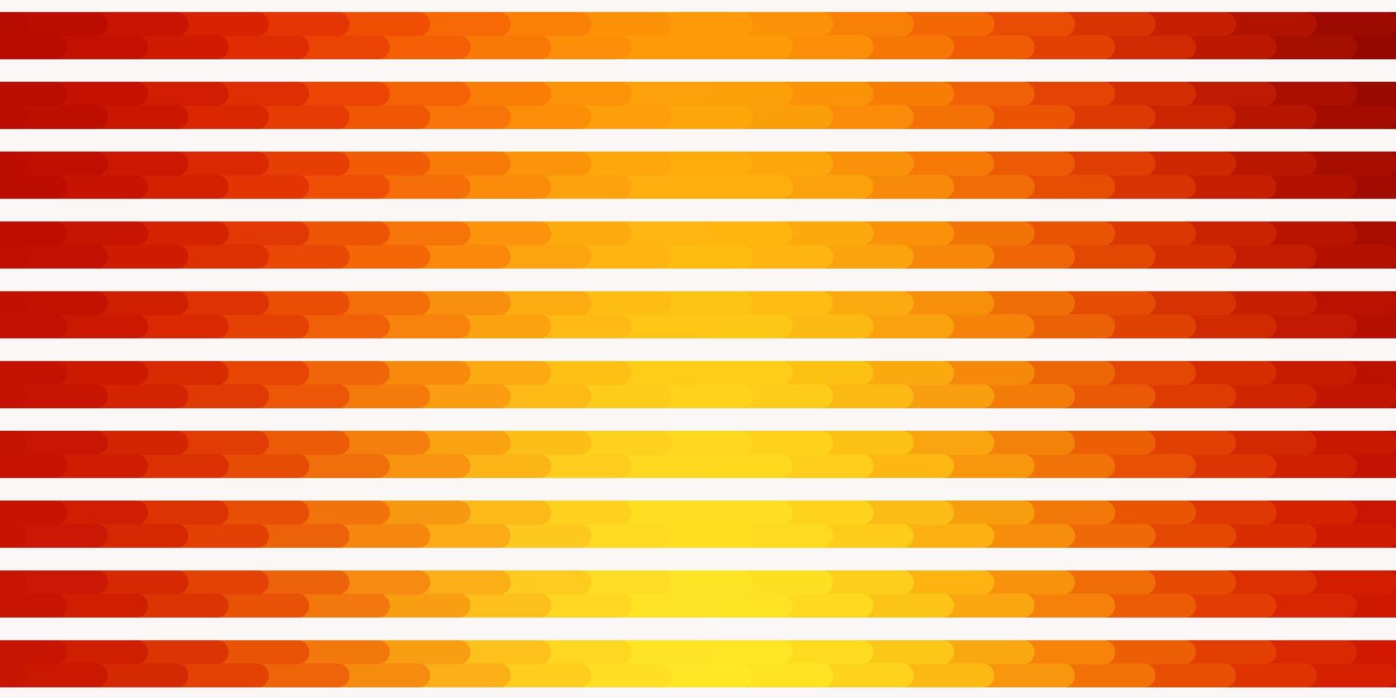 trama vettoriale arancione chiaro con linee.