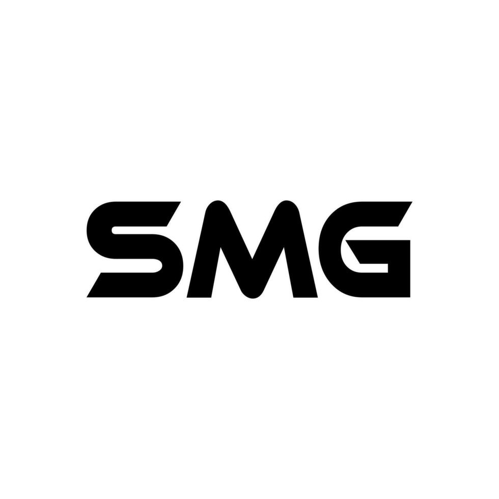 smg lettera logo disegno, ispirazione per un' unico identità. moderno eleganza e creativo design. filigrana il tuo successo con il Impressionante Questo logo. vettore