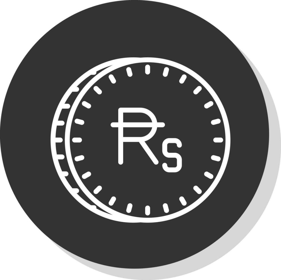 rupia vettore icona design