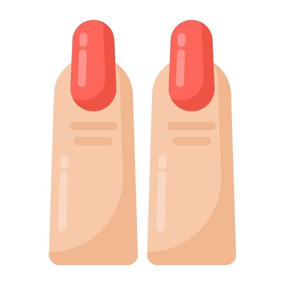 unghie e manicure vettore