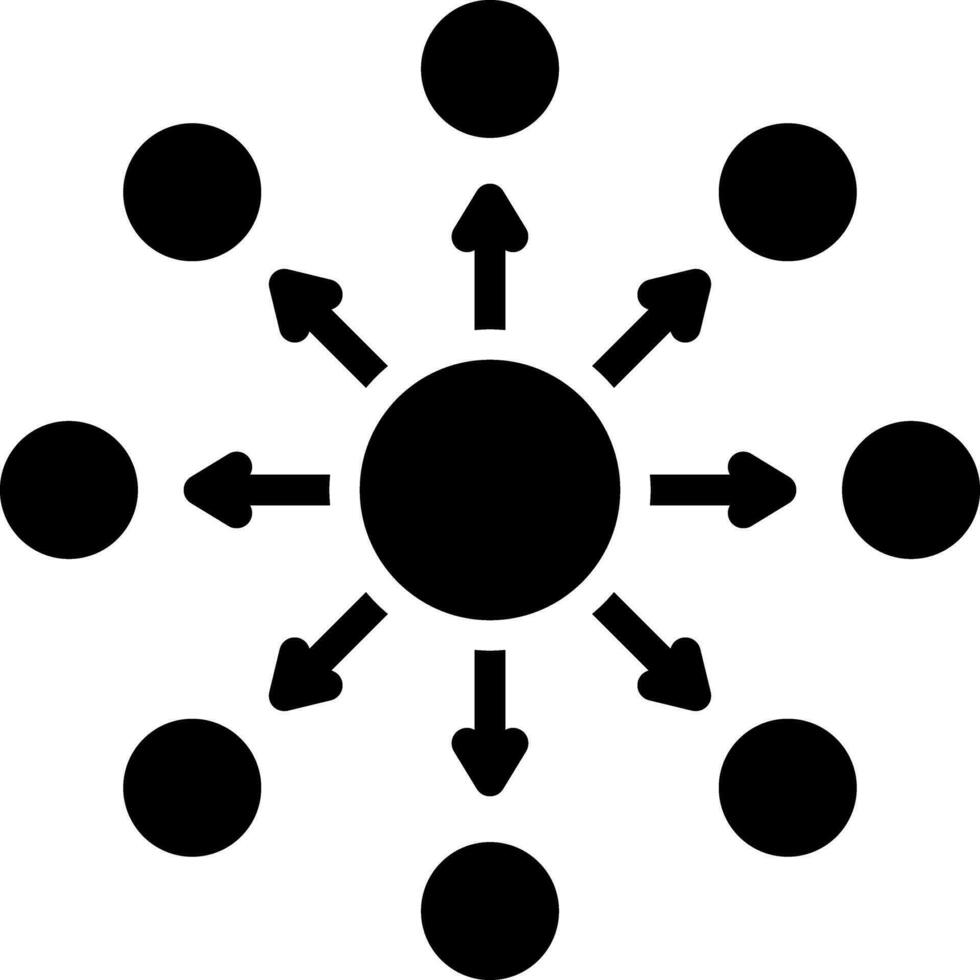 solido icona per unitmonad vettore