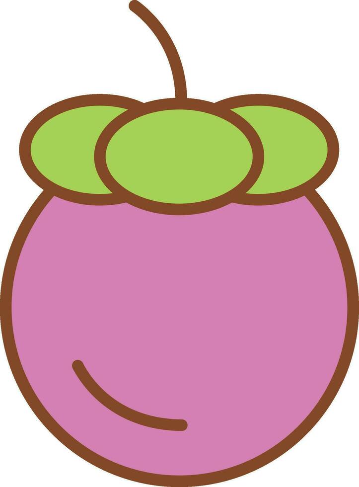 frutta icona o simbolo vettore design elemento