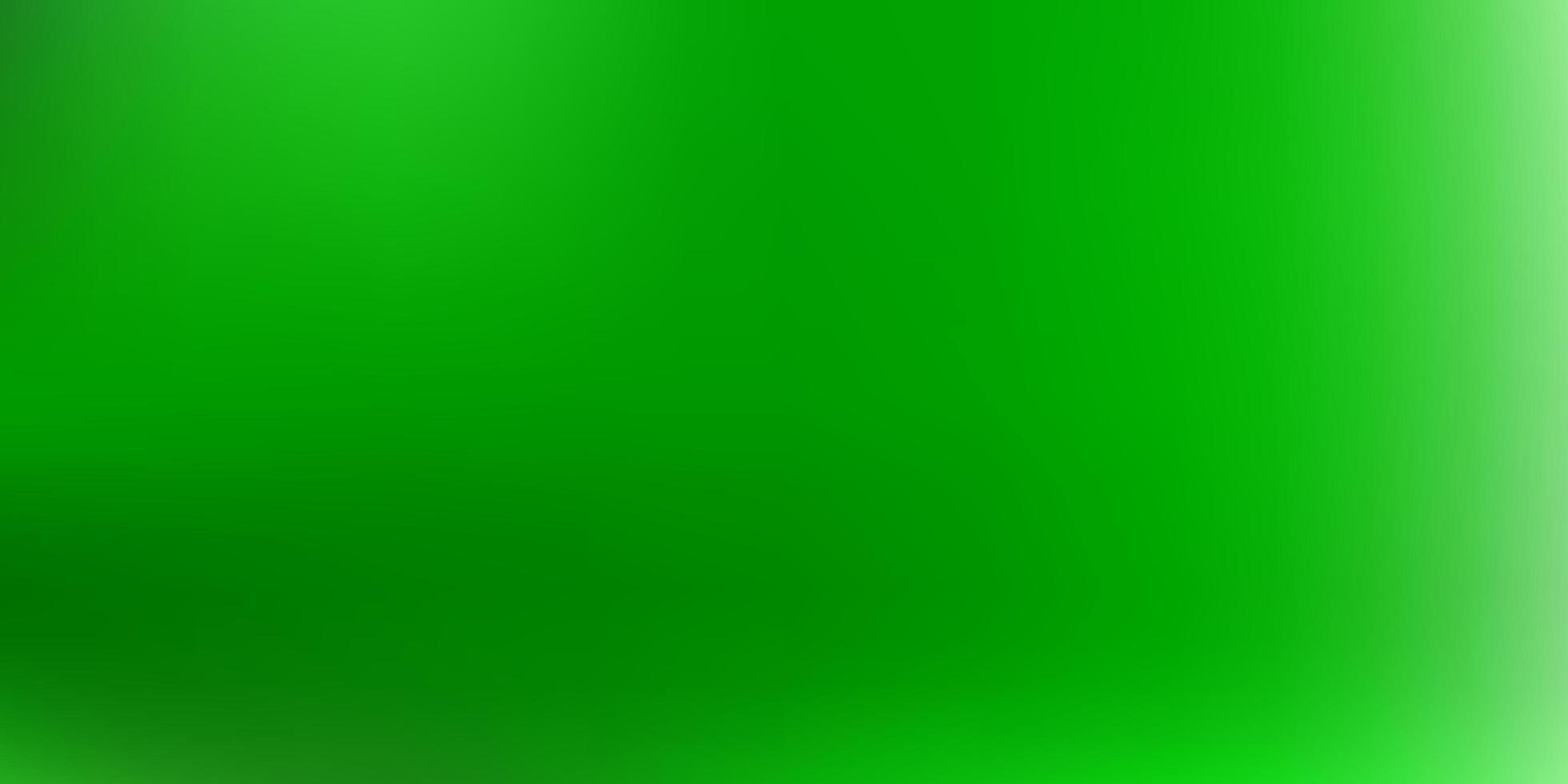 sfondo sfocato sfumato vettoriale verde chiaro.