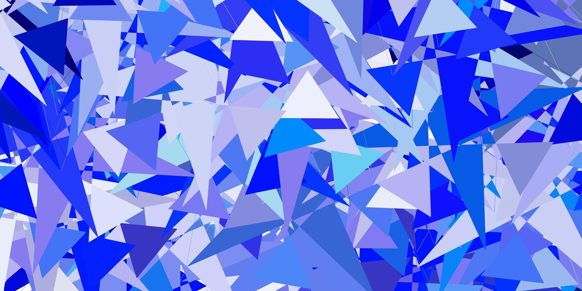 modello vettoriale azzurro con forme poligonali.
