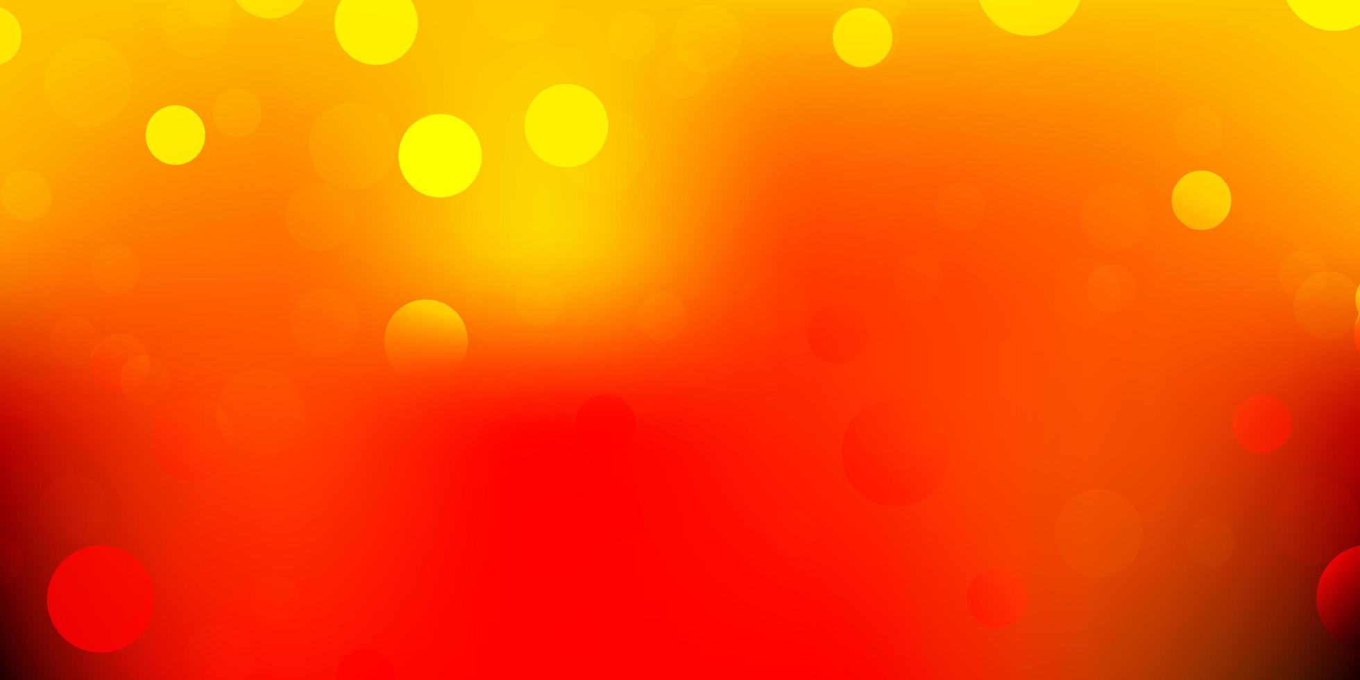 trama vettoriale arancione scuro con forme di memphis.