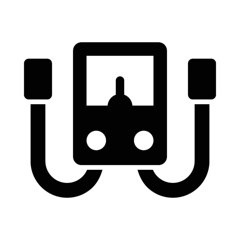 elettroforesi vettore glifo icona per personale e commerciale uso.