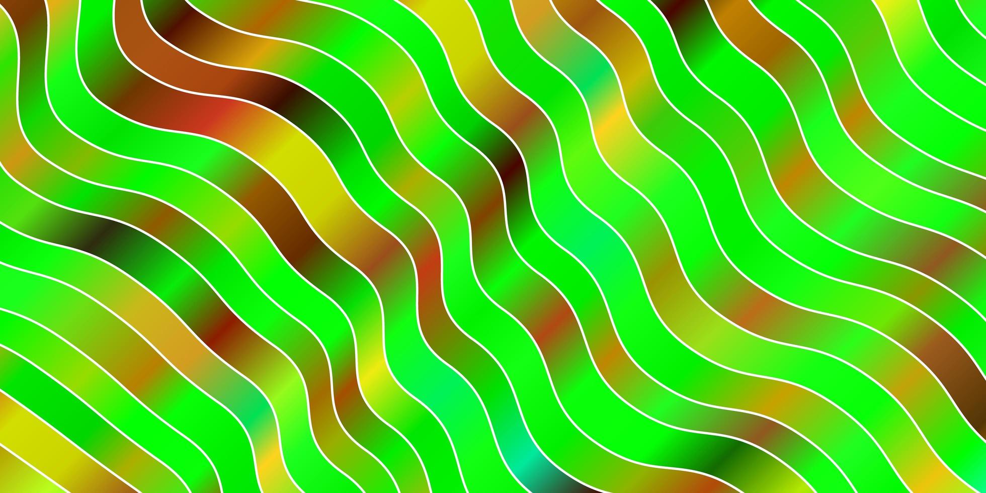 sfondo vettoriale multicolore scuro con linee piegate.