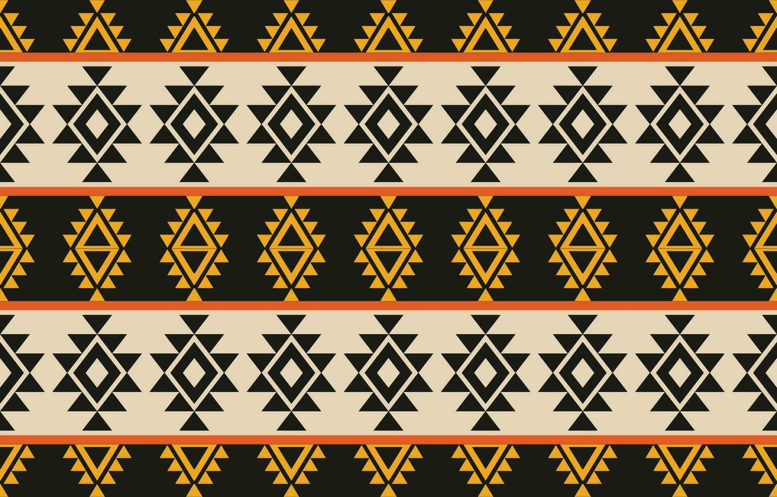 etnico astratto ikat arte. azteco ornamento Stampa. geometrico etnico modello senza soluzione di continuità colore orientale. design per sfondo ,tenda, tappeto, sfondo, vestiario, avvolgere, batik, vettore illustrazione.