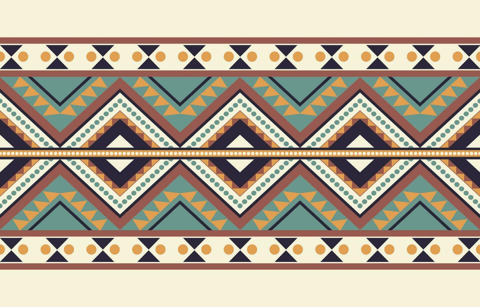 etnico astratto ikat arte. azteco ornamento Stampa. geometrico etnico modello senza soluzione di continuità colore orientale. design per sfondo ,tenda, tappeto, sfondo, vestiario, avvolgere, batik, vettore illustrazione.