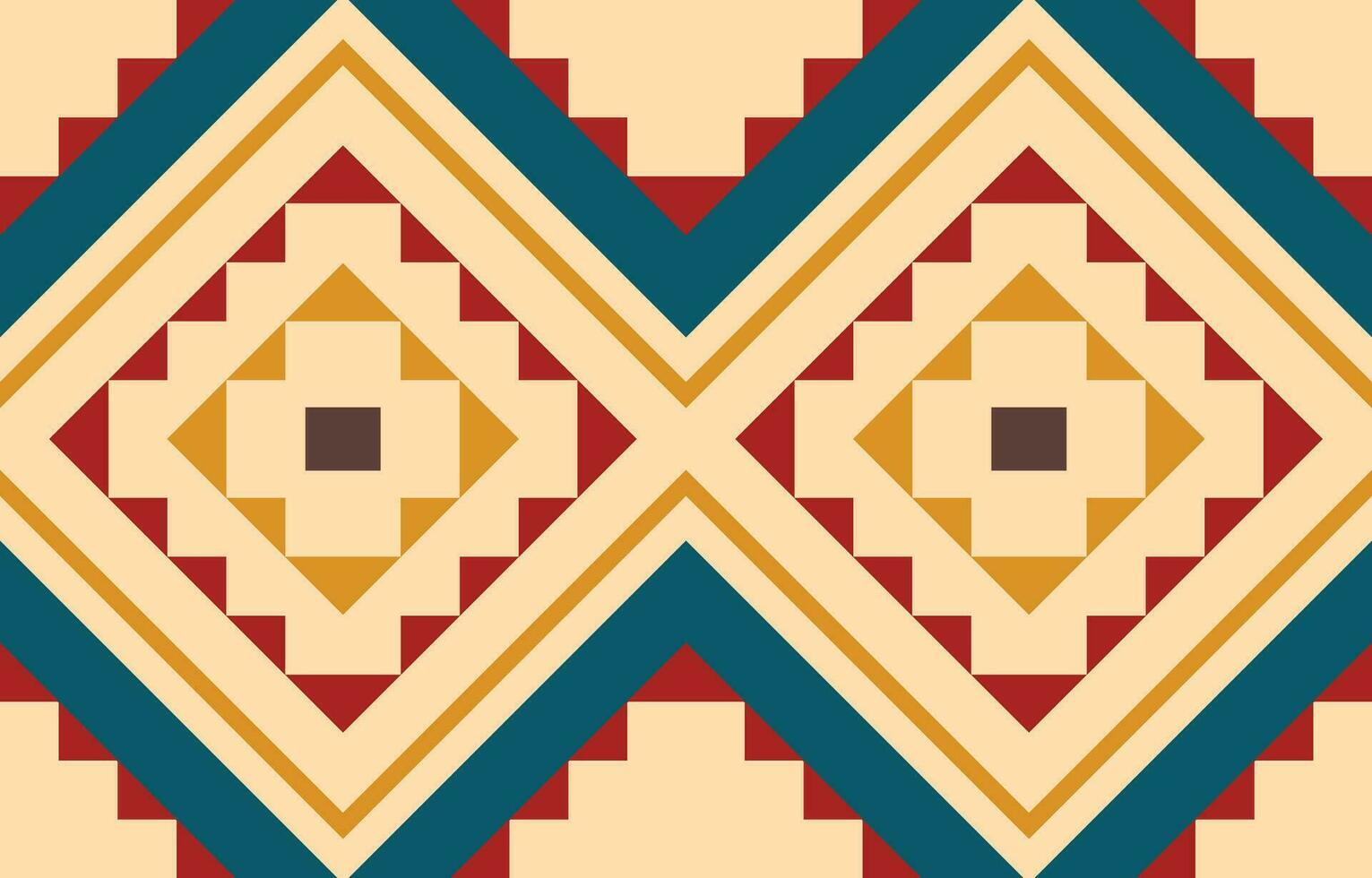 etnico astratto ikat arte. azteco ornamento Stampa. geometrico etnico modello senza soluzione di continuità colore orientale. design per sfondo ,tenda, tappeto, sfondo, vestiario, avvolgere, batik, vettore illustrazione.