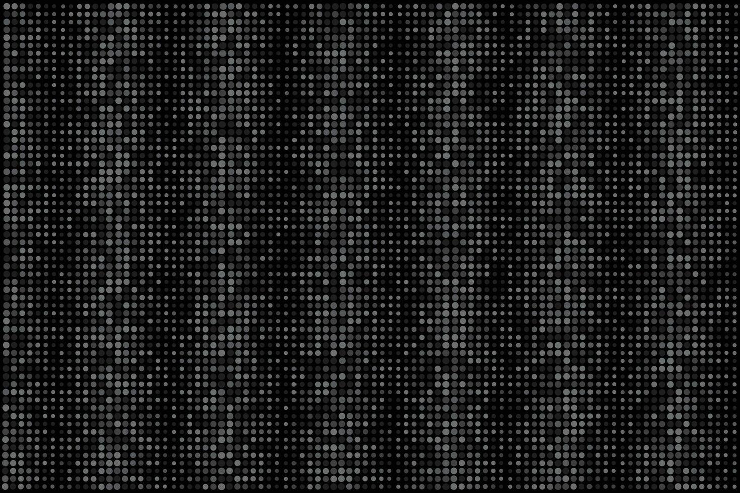 nero mezzitoni punto grano struttura pixel pop Art astratto modello sfondo vettore