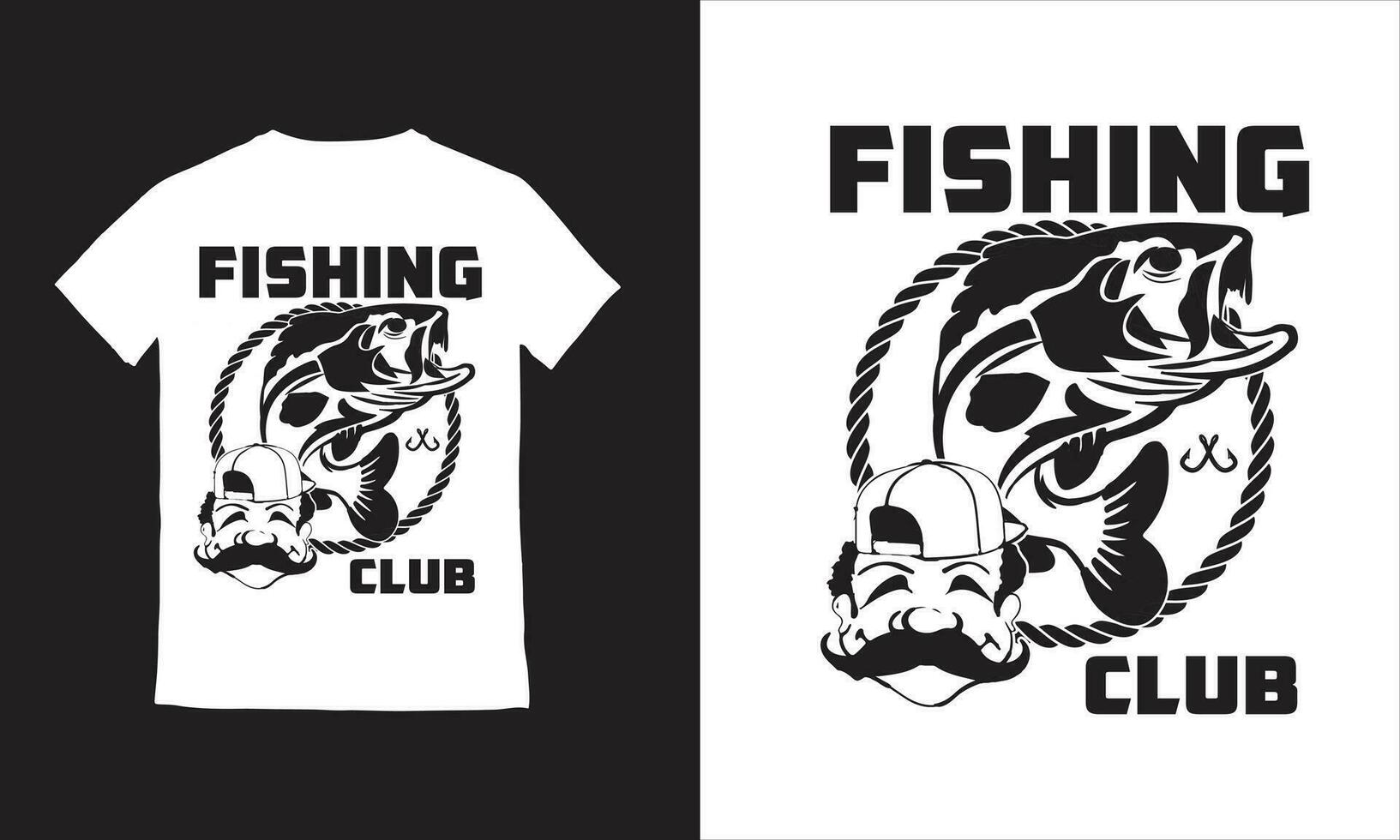 pesca maglietta design pesca design vettore