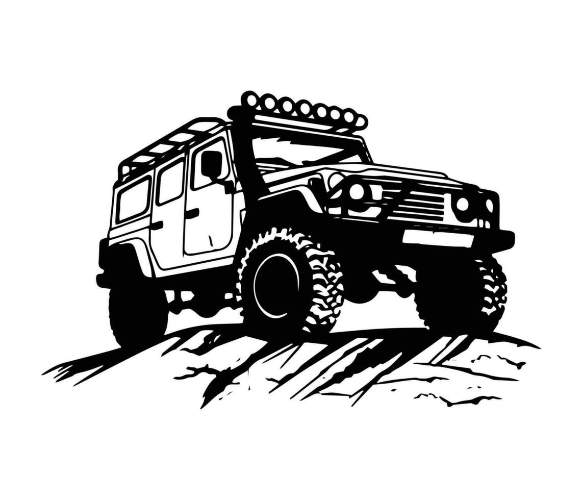 minimo e astratto logo di camionetta icona auto vettore silhouette isolato design