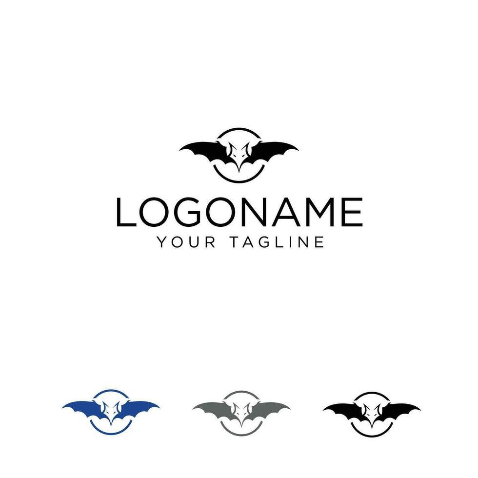 piatto vettore logo design attività commerciale e il branding logo