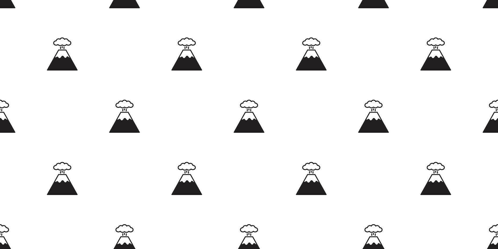 neve montagna senza soluzione di continuità modello vettore fuji Giappone sciarpa isolato piastrella sfondo ripetere sfondo scarabocchio illustrazione design