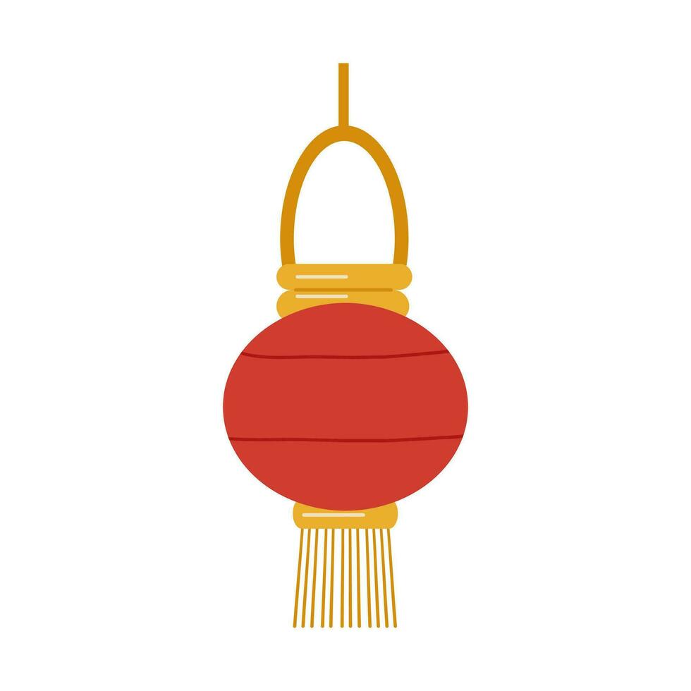 festivo Cinese lanterna. design un' volantino, bandiera vettore