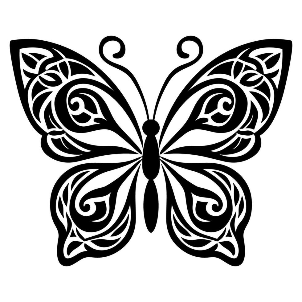 farfalla celtico nodo vettore