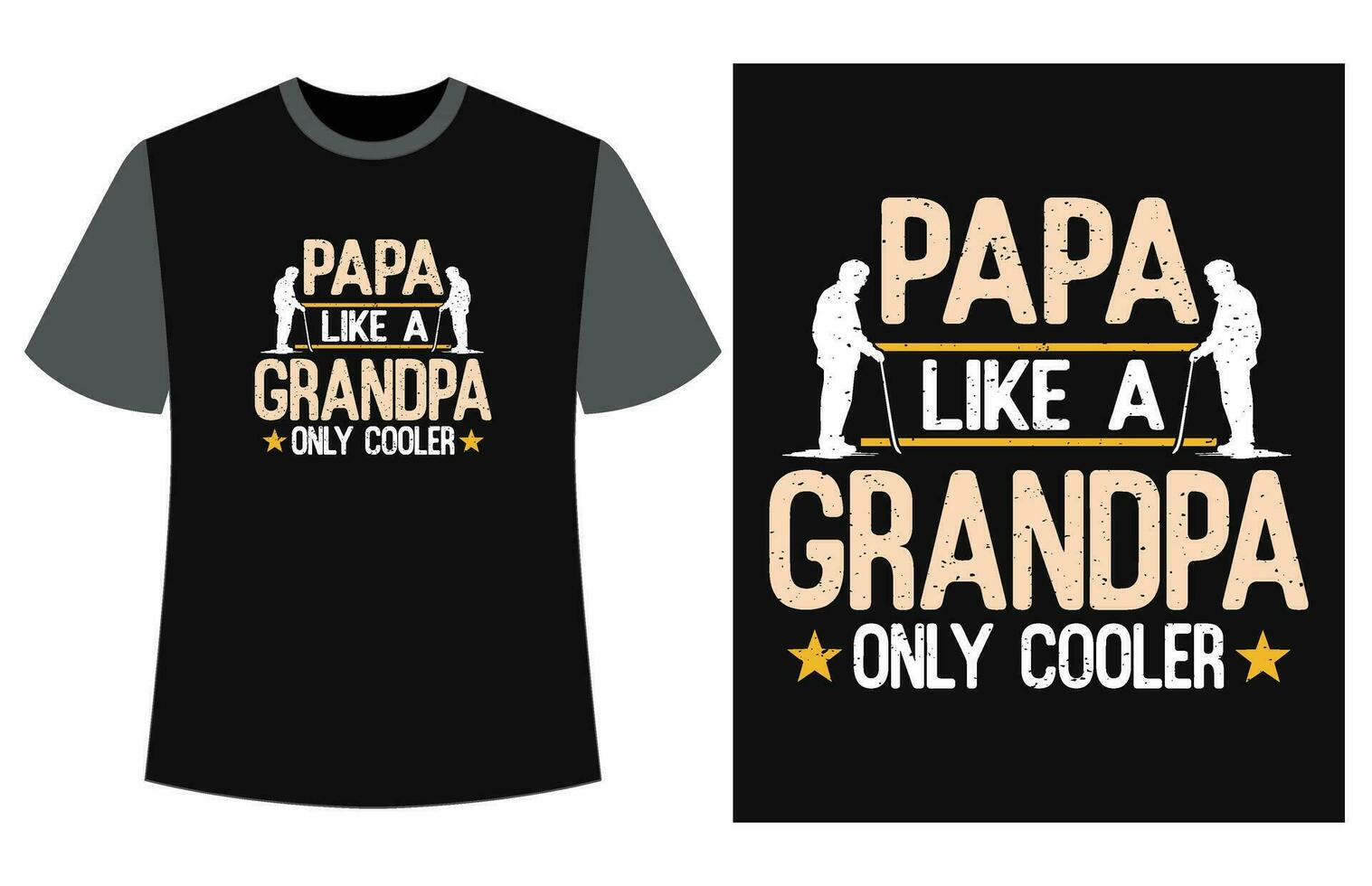 contento nonni giorno maglietta vettore, divertente Vintage ▾ nonni giorno t camicia design vettore