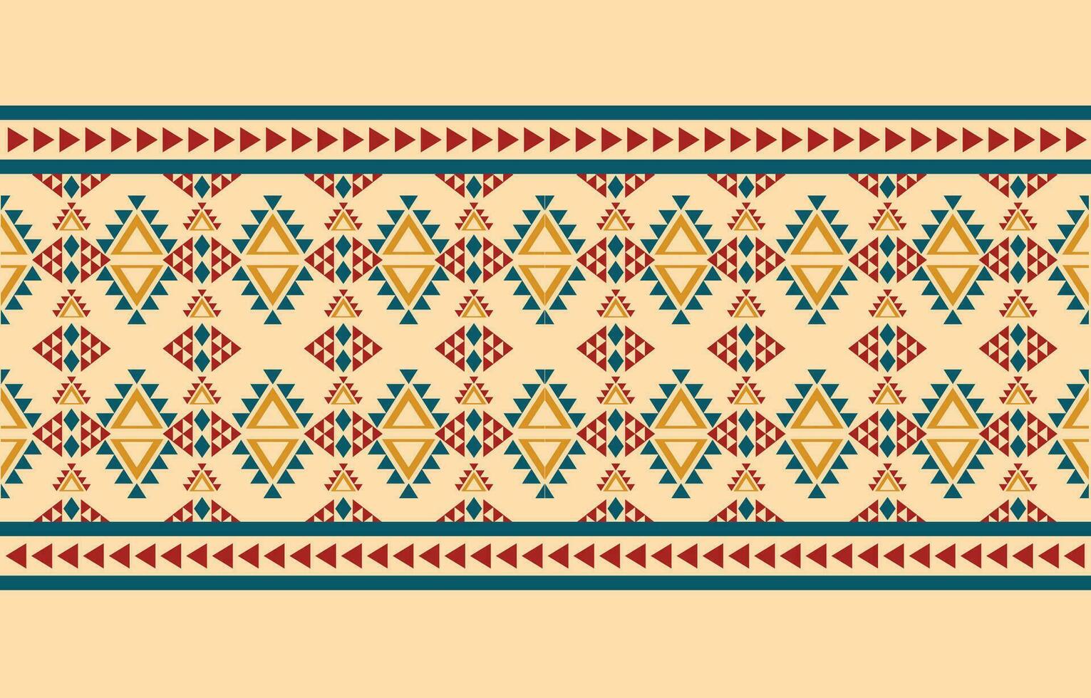 etnico astratto ikat arte. azteco ornamento Stampa. geometrico etnico modello senza soluzione di continuità colore orientale. design per sfondo ,tenda, tappeto, sfondo, vestiario, avvolgere, batik, vettore illustrazione.