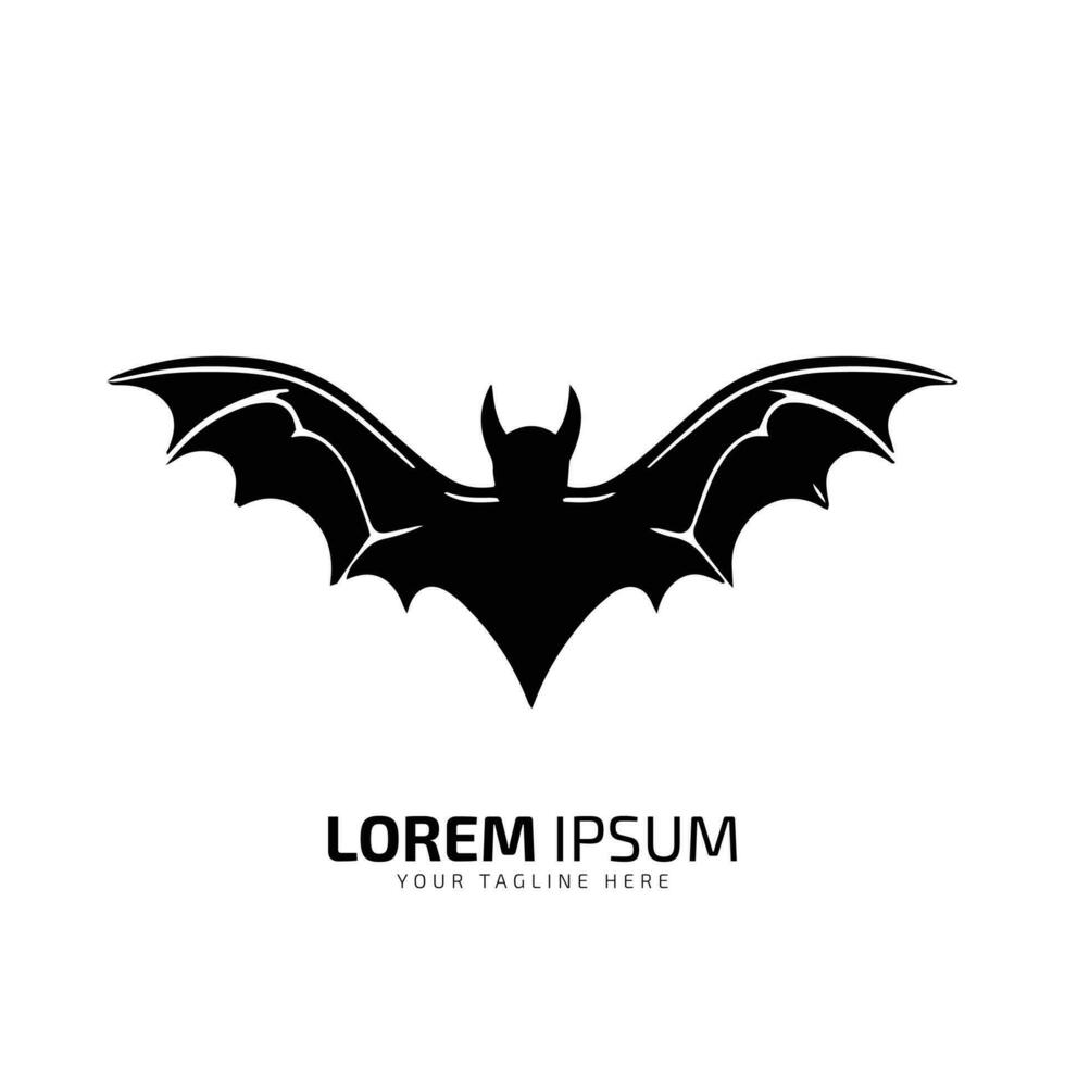 minimo e astratto logo di uccello icona pipistrello vettore silhouette isolato design arte
