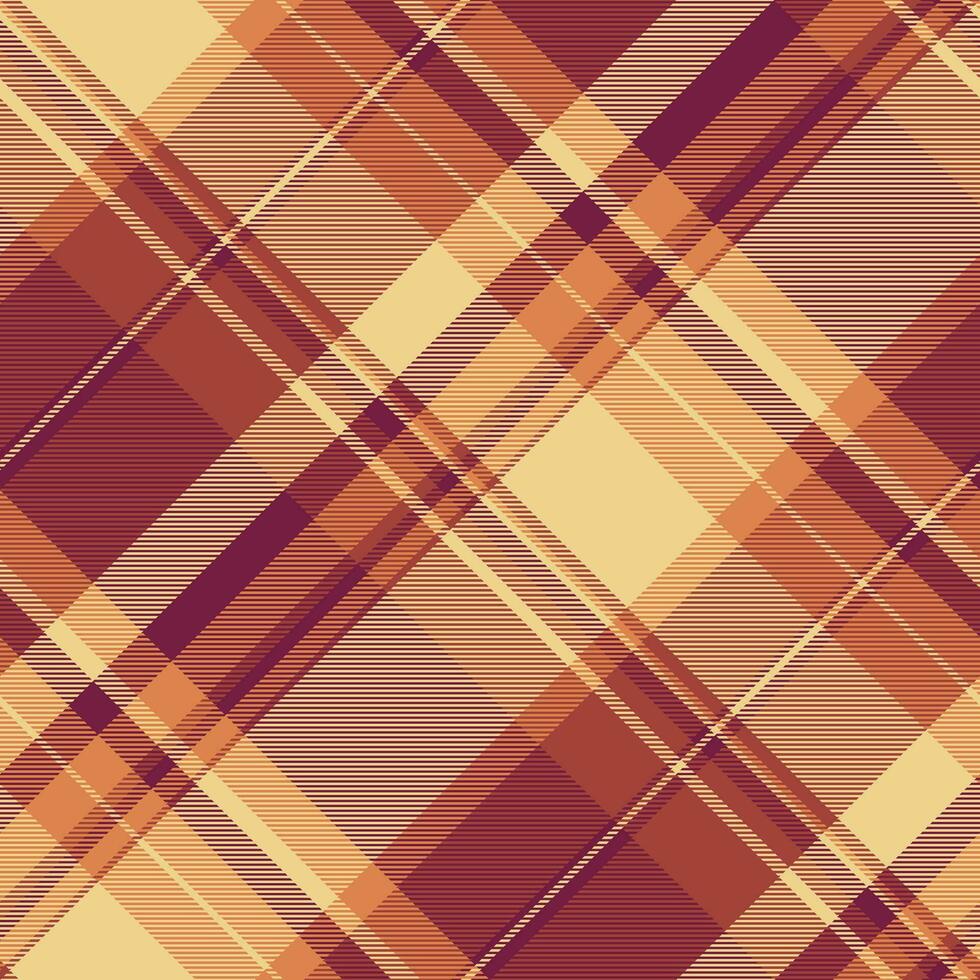 plaid vettore senza soluzione di continuità di tessile dai un'occhiata modello con un' tartan struttura tessuto sfondo.