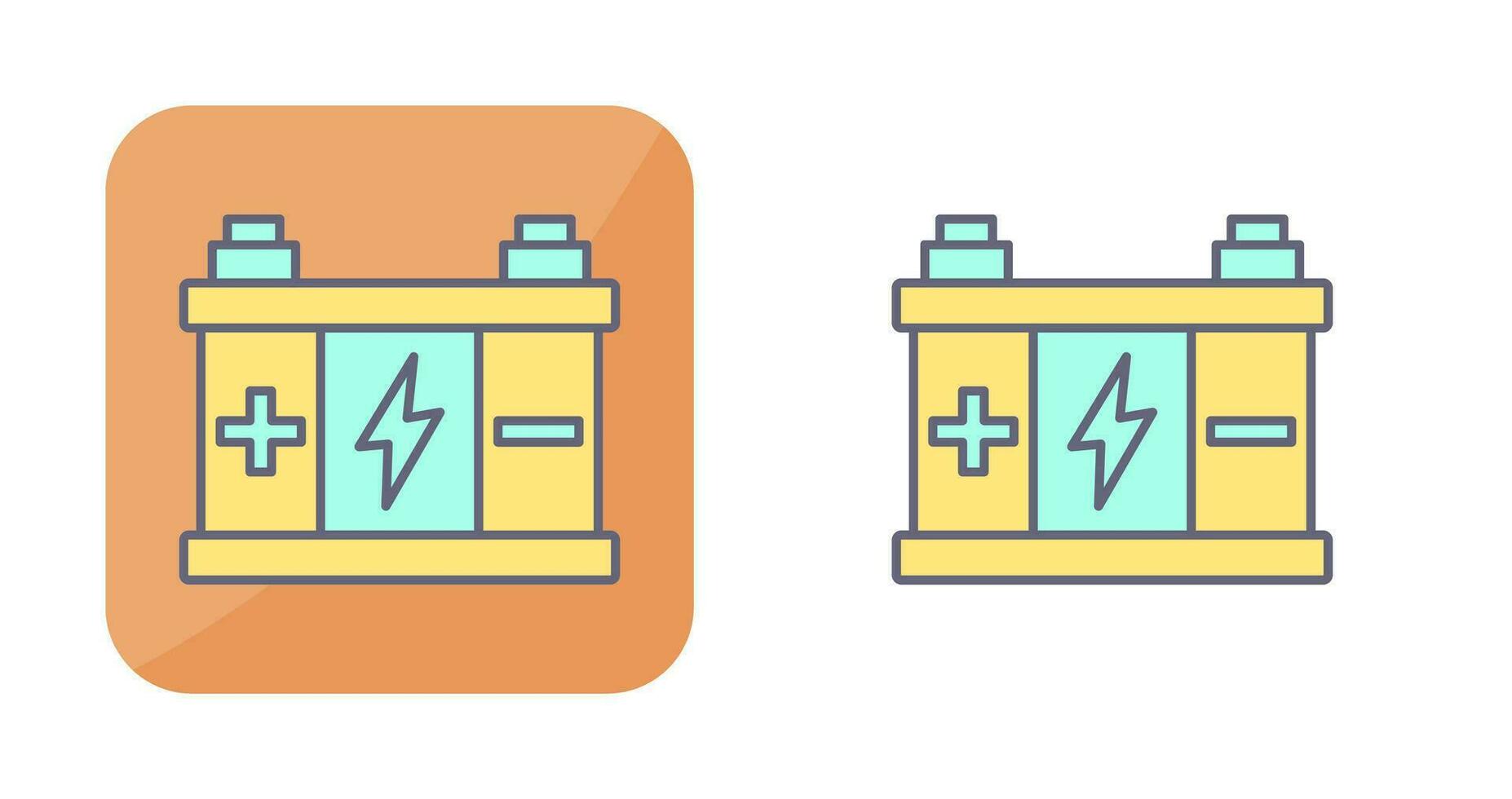 icona di vettore della batteria