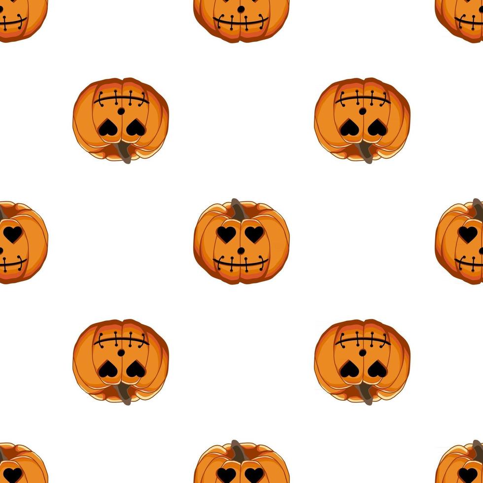 illustrazione a tema grande motivo colorato halloween vettore