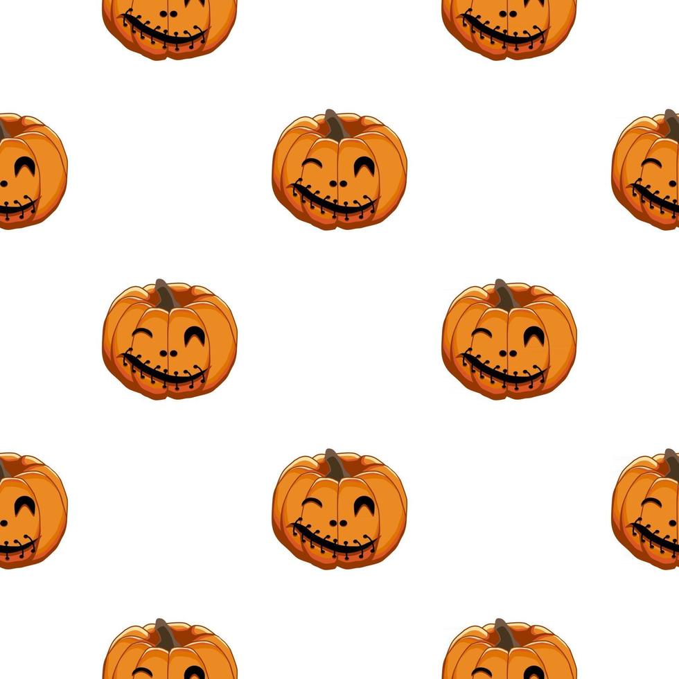 illustrazione a tema grande motivo colorato halloween vettore