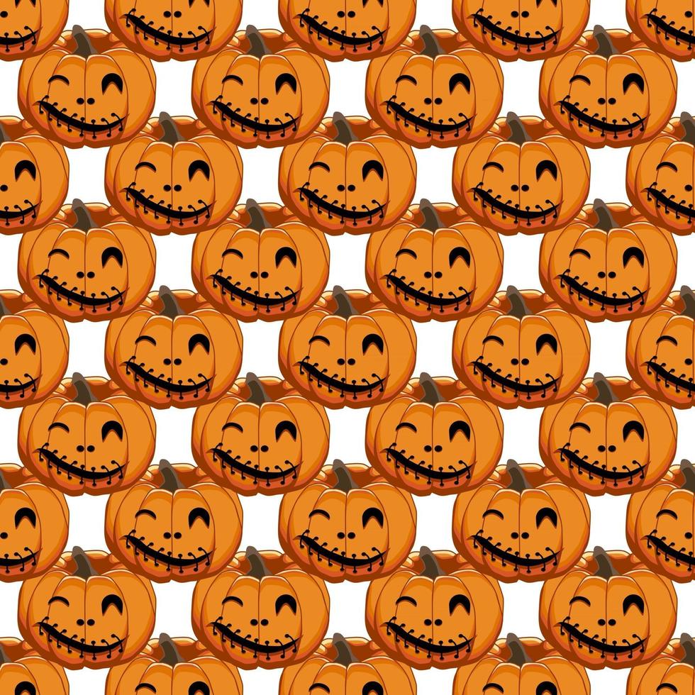 illustrazione a tema grande motivo colorato halloween vettore