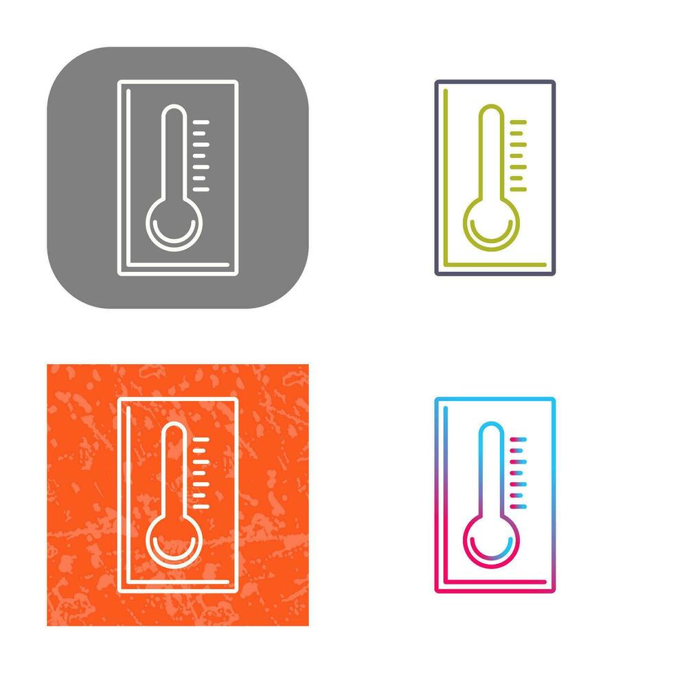 termometro vettore icona