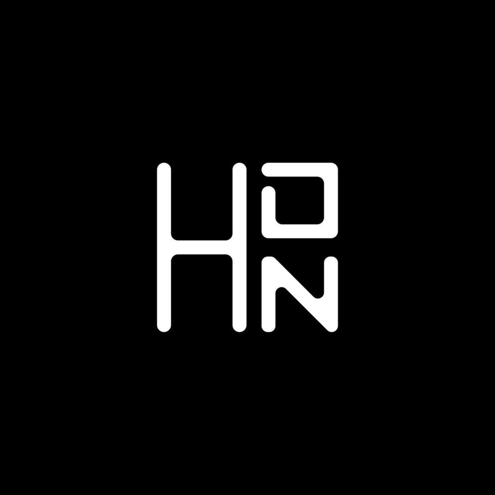 hdn lettera logo vettore disegno, hdn semplice e moderno logo. hdn lussuoso alfabeto design