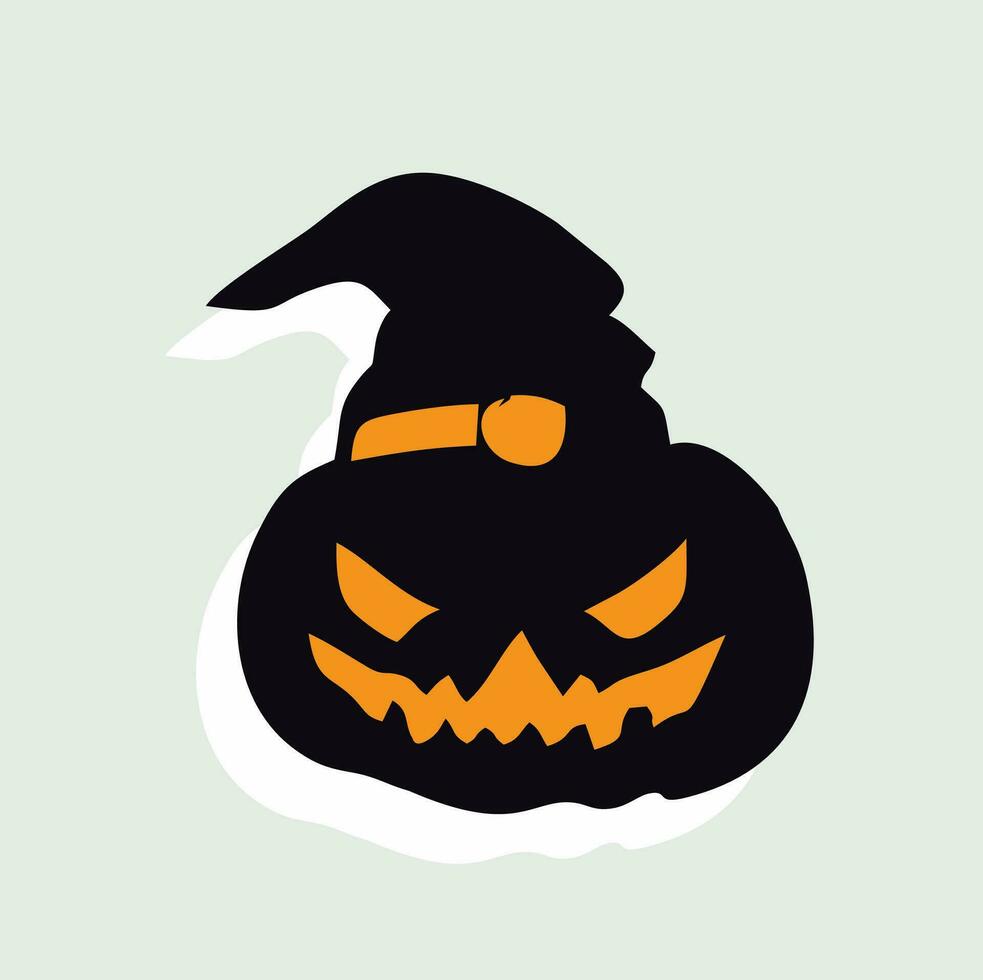 un' semplice Halloween decorazione vettore