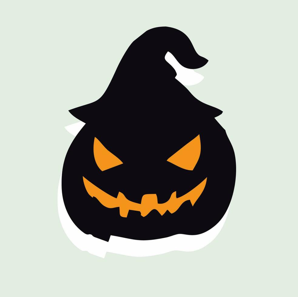 un' semplice Halloween decorazione vettore