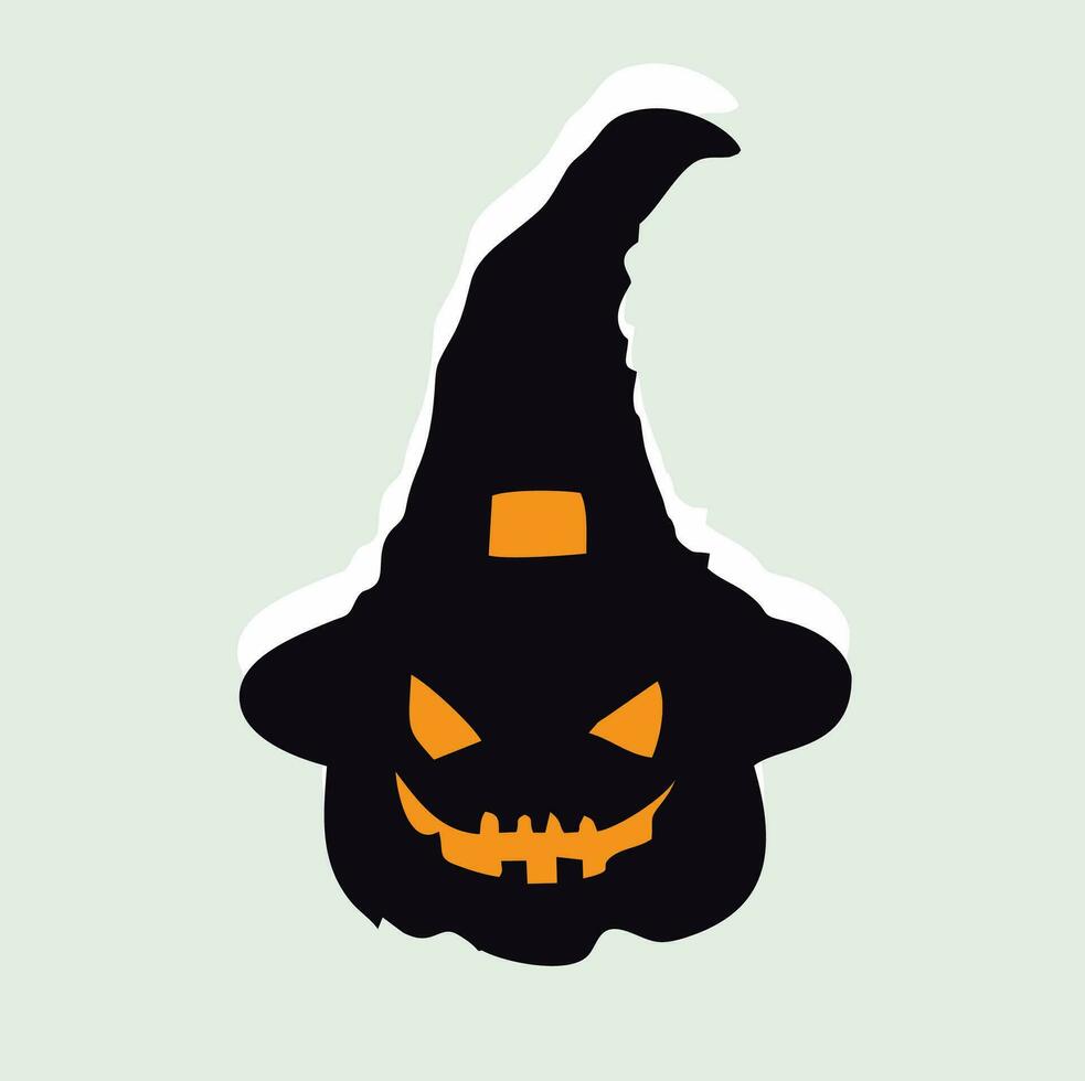 un' semplice Halloween decorazione vettore