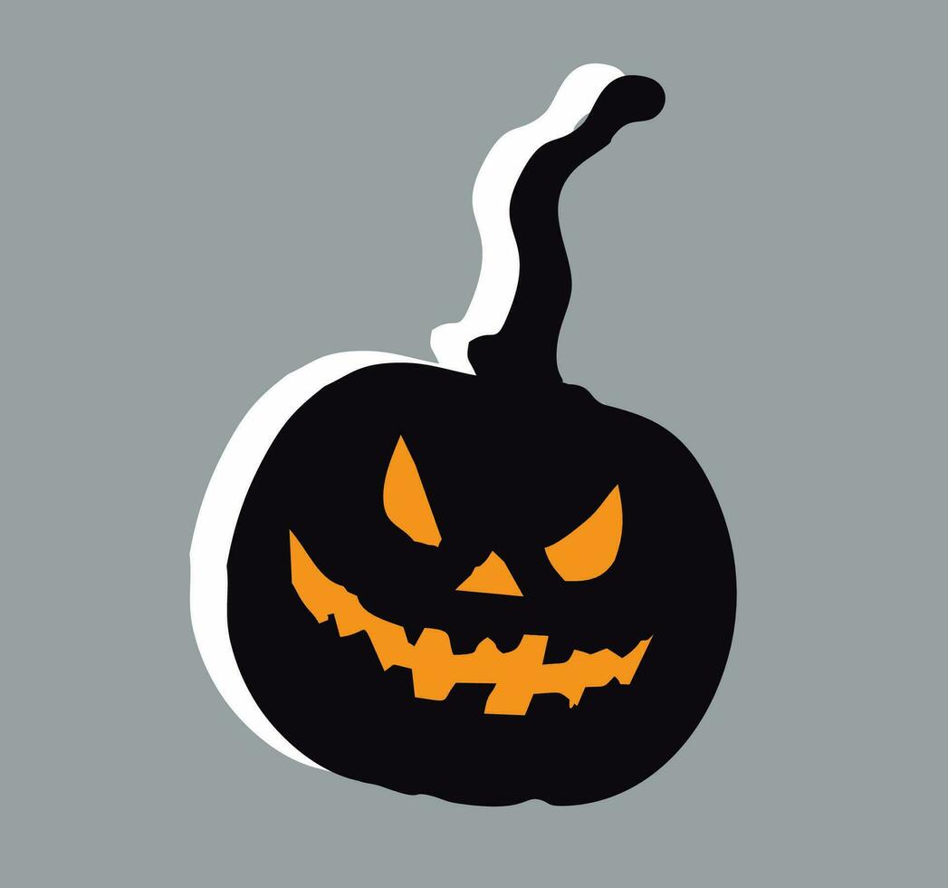 un' semplice Halloween decorazione vettore